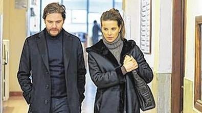 Daniel Brühl und Kate Beckinsale in &bdquo;Die Augen des Engels&ldquo;.