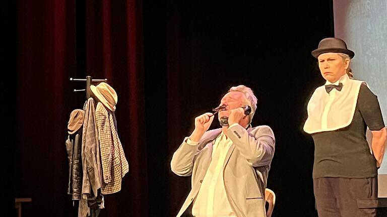 „Der Mönch mit der Klatsche“ in Bad Kissingen - „Der Mönch mit der Klatsche“ in Bad Kissingen „Der Mönch mit der Klatsche“ in Bad Kissingen - „Der Mönch mit der Klatsche“ in Bad Kissingen