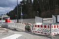 An der Baustelle Bahnhof Wiesthal herrscht derzeit Stillstand.