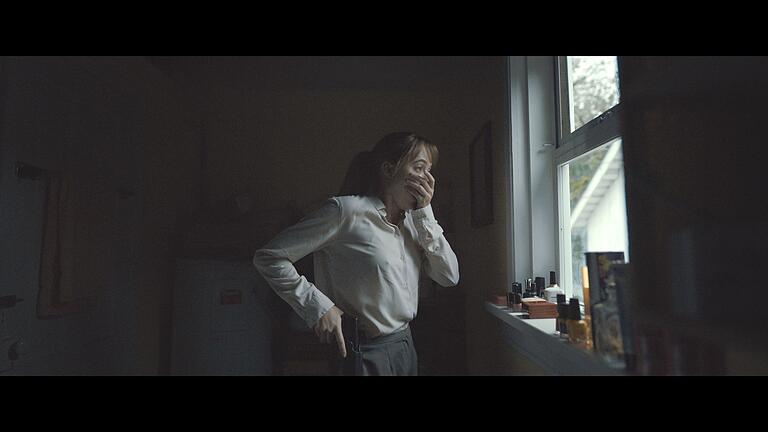 Kinostart - 'Longlegs'       -  Maika Monroe in einer Szene des Films &bdquo;Longlegs&rdquo;.