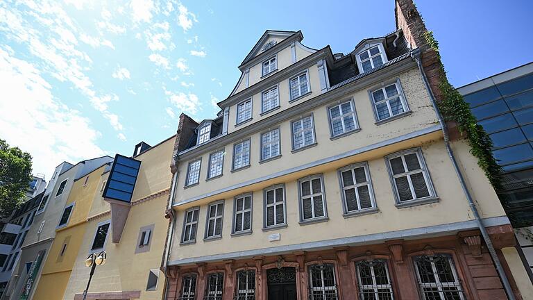 Goethehaus in Frankfurt am Main - Hier wurde Goethe vor 275 Jahren geboren (Archivbild). Goethehaus in Frankfurt am Main - Hier wurde Goethe vor 275 Jahren geboren (Archivbild).