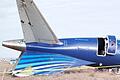 Passagierflugzeug stürzt in Kasachstan ab       -  Das Wrack der abgestürzten Maschine gibt Rätsel auf.