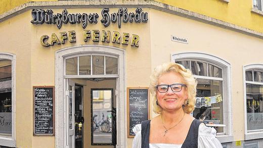 Das &bdquo;Café Fehrer&ldquo;, Ecke Herzogenstraße/Wilhelmstraße: Inhaberin Karin Fehrer: &bdquo;Es war eine wundervoll Zeit, die ich hier erleben durfte.&ldquo;