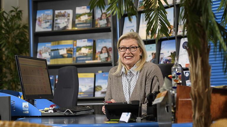 'Urlaub machen ist ein Grundbedürfnis', sagt Sabine Würzburger , Leiterin von 'Tilman Touristic' in Ochsenfurt. 'Urlaub machen ist ein Grundbedürfnis', sagt Sabine Würzburger , Leiterin von 'Tilman Touristic' in Ochsenfurt.