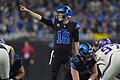 Detroit Lions - Minnesota Vikings       -  Quarterback Jared Goff warf erstmals seit Anfang November wieder mehr als eine Interception.