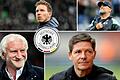 Nagelsmann, Völler, Glasner? Die Bundestrainer-Kandidaten.jpeg       -  Nagelsmann, Klopp, Völler oder doch Glasner? Die Suche nach einem Bundestrainer ist eröffnet.