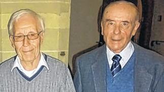 Aktiv im Freundeskreis: Bruno Popp und Edwin Hamberger.