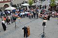 Nach der Sanierung ist die Hofheimer Innenstadt um einiges attraktiver geworden. Zu den Rednern bei der Einweihung gehörte unter anderem der Landtagsabgeordnete Steffen Vogel.