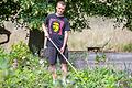 Der Linke mit dem grünen Daumen. Ein Teil des Gemüses, das er nutzt, baut Lukas Gerstner im Garten der Eltern an. Der Landtagskandidat der Partei Die Linken ernährt sich seit drei Jahren fleischlos.