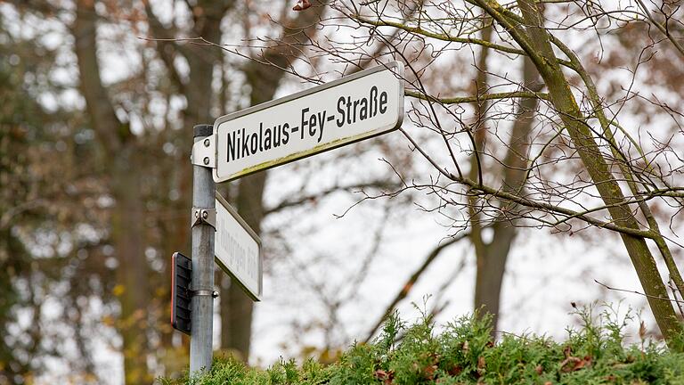 Eine der Empfehlungen zur Umbenennung: Nikolaus-Fey-Straße.