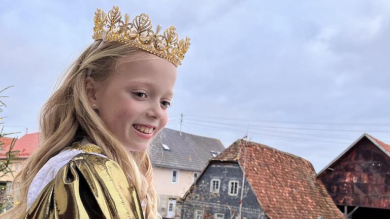 Im Bild das Ipthäuser Christkind Luisa Mauer. Im Bild das Ipthäuser Christkind Luisa Mauer.