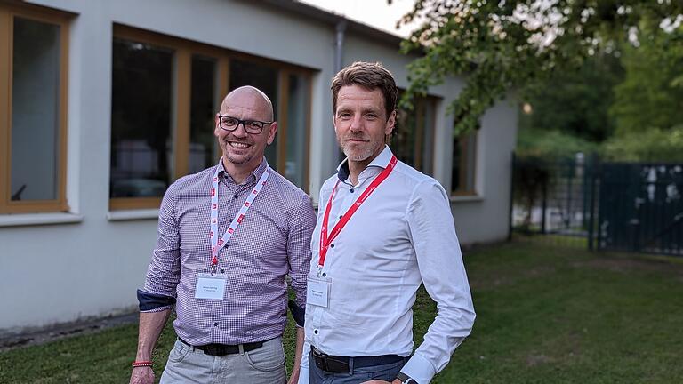 Reiner Gehring (links) und Thomas Höhn stehen weiterhin an der Spitze der IG Metall Schweinfurt.