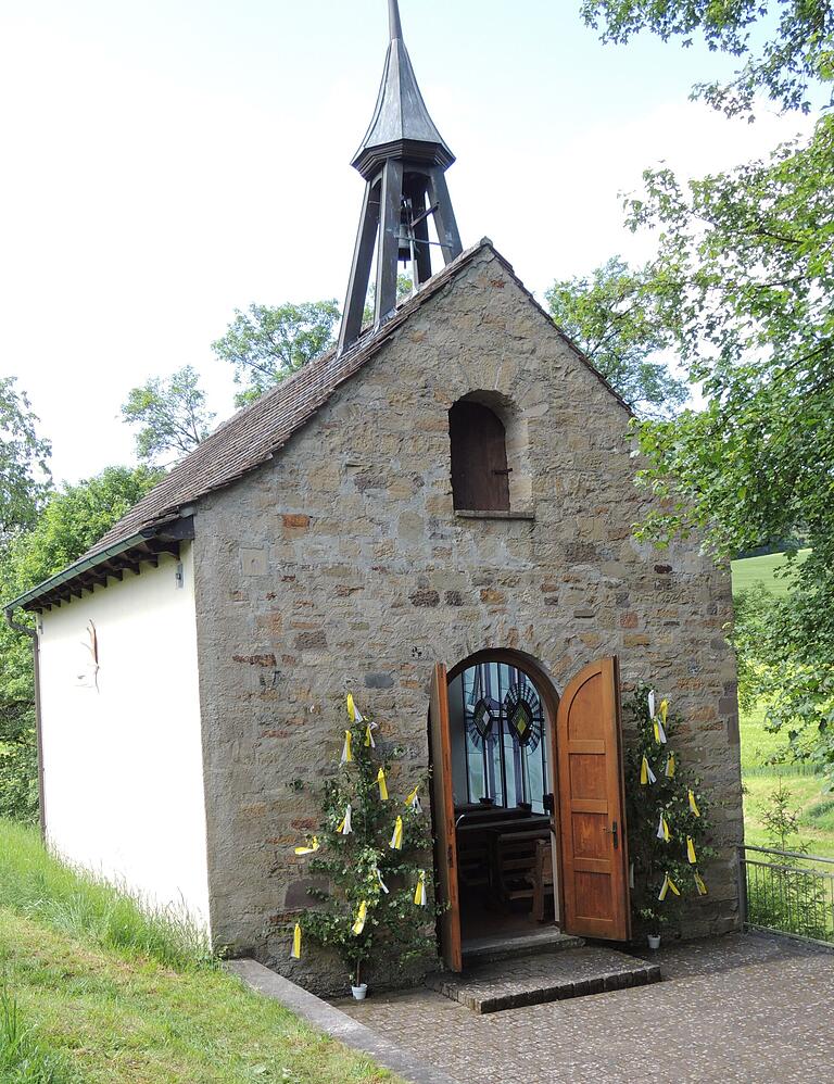 Am Kirchweihfest ist die Kapelle geöffnet.