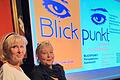 Präsidentin IFCW Ruth Bley und Projektleiterin 'Blickpunkt' Heike Mix.