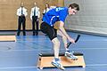 Sportlich muss sein, wer Polizist oder Polizistin werden will. Redakteur Jonas Keck wollte wissen, ob er den Einstellungstest bestehen würde.