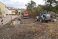 Der ehemalige Pfarrgarten vor dem Dorfgemeinschaftshaus in Herrnberchtheim wird zu einem Spielplatz umgestaltet.
