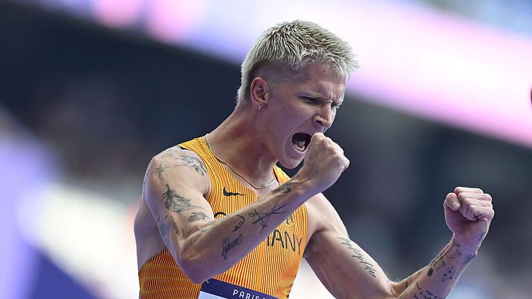 Paris 2024 - Leichtathletik       -  Lief ins Halbfinale über 1500 Meter: Robert Farken