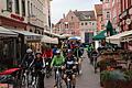Wie kann Karlstadt fahrradfreundlicher werden? Unser Archivbild zeigt den Start der Landratsradstour 2017.