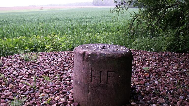 Einst ein verwunschener Ort: der Dreimärker auf dem Dillberg zwischen Marktheidenfeld, Erlenbach und Lengfurt.Foto: Martin Harth