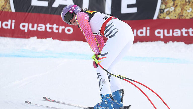 Viktoria Rebensburg       -  Viktoria Rebensburg belegte bei der WM im Super-G den vierten Platz. Foto: Michael Kappeler