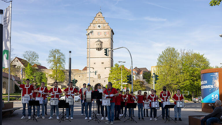 Der Landkreis Rhön Grabfeld feiert 50 Jahre Landkreisreform       -  Bad Neustadt a. d. Saale, Stadthalle, 04.05.2023, Der Landkreis Rhön Grabfeld feiert 50 Jahre Landkreisreform