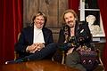 Hansi Hinterseer und Thomas Gottschalk       -  Gemeinsame Dreharbeiten für eine Doku: Hinterseer und Gottschalk.