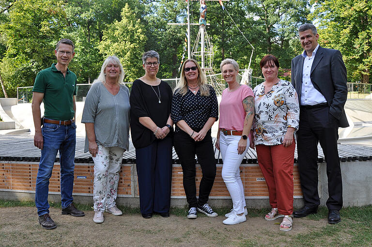 Die Jubilare der Stadtwerke Schweinfurt GmbH des Jahres 2020 für ihr 40- und 25-jähriges Dienstjubiläum.