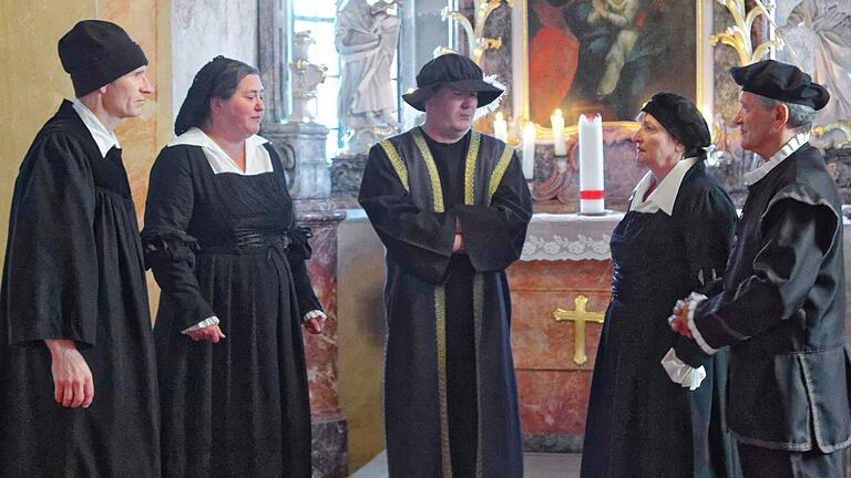 Zeit der Umbrüche: Auch die Reformation wird im Zeiler Historienspiel thematisiert. Zeit der Umbrüche: Auch die Reformation wird im Zeiler Historienspiel thematisiert.