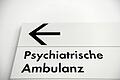 Psychiatrie       -  Die meisten Betroffenen werden ambulant versorgt. (Symbolbild)
