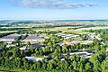 Luftbild von den Conn Barracks: Hier soll ein interkommunaler Gewerbepark entstehen.&nbsp;