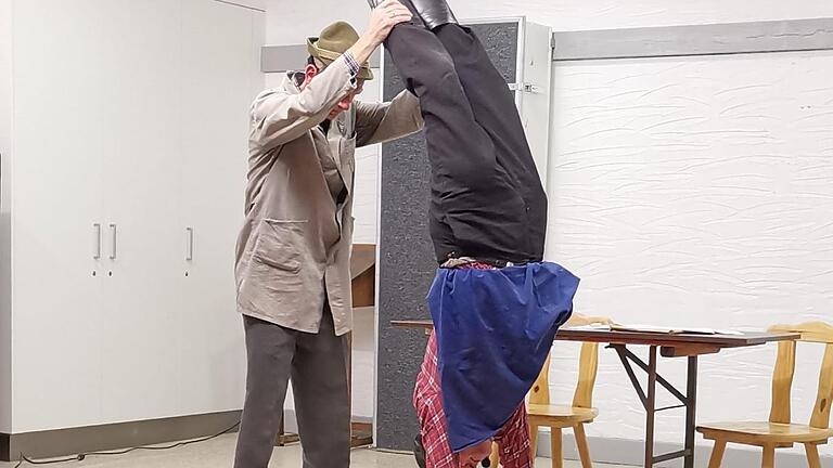 Fredi Breunig war als Gotthold mit Eustach dabei. - Fredi Breunig war als Gotthold mit Eustach dabei. Fredi Breunig war als Gotthold mit Eustach dabei. - Fredi Breunig war als Gotthold mit Eustach dabei.