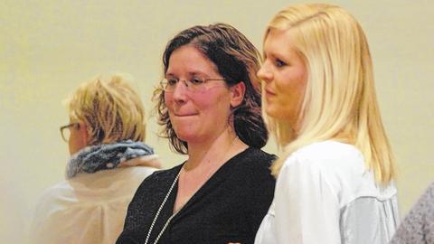 Unübersehbar: Bürgermeister-Gattin Lisa Schwab und Thorsten Schwab werden zum zweiten Mal Eltern.