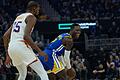 Golden State Warriors - Phoenix Suns       -  Gewann mit den Golden State Warriors gegen Phoenix: Dennis Schröder (r.)