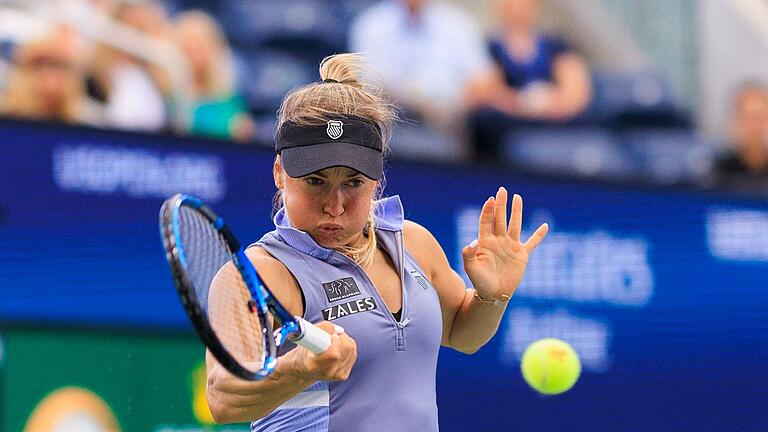 WTA-Tour - US Open       -  Julia Putinzewa entschuldigte sich nach der Partie für ihr Verhalten auf dem Platz.