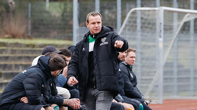 Trainer Marc Reitmaier (FC 05 Schweinfurt) hofft auf einen Heimsieg seiner Mannschaft gegen die DJK Vilzing.