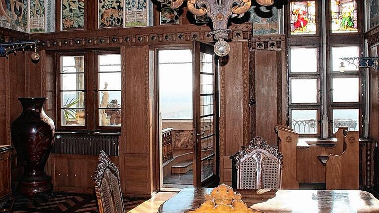 Münchner Historismus in der einstigen Wohnung von Ernst Sachs.