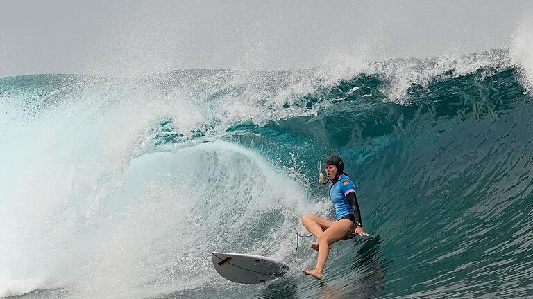 Paris 2024 - Surfen       -  Camilla Kemp ist bei Olympia ausgeschieden.
