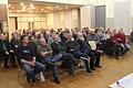 Sehr groß war das Interesse an der Info-Veranstaltung der Schwarzacher Bürgerinitiave, die sich gegen den geplanten Bau eines Logistikterminals der Firma Geis zwischen Haidt und Stephansberg einsetzt, am Mittwochabend in der Stadtschwarzacher Arche