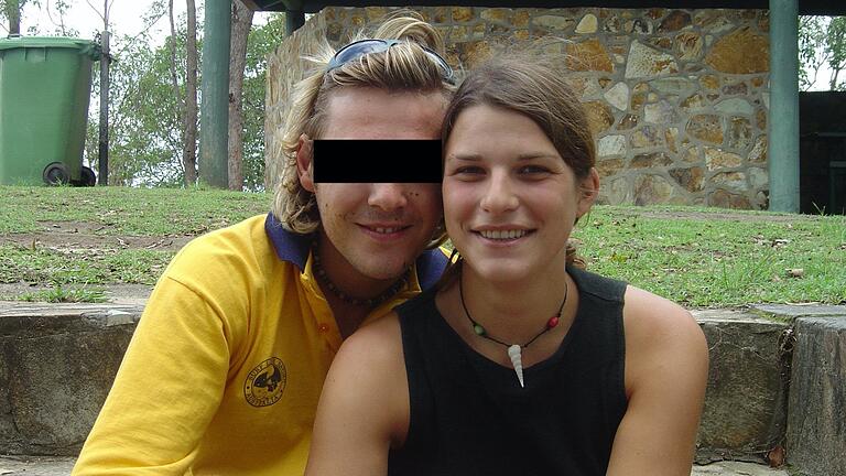 Simone Strobel und ihr Freund Tobias in Australien.