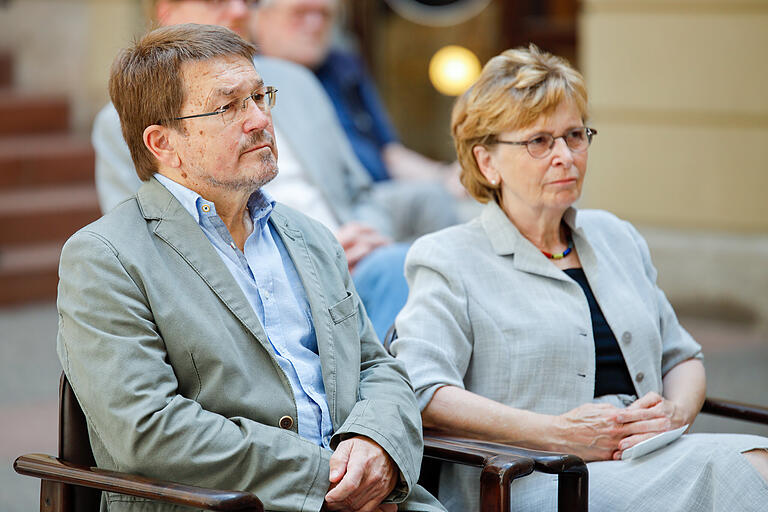 Christoph Hoffmann hier mit seiner Frau.