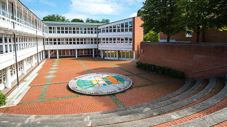 Der Pausenhof der Walther-Rathenau-Schule.