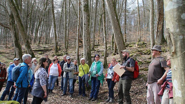 Exkursion im Wald an der Reither Mühle. - Exkursion im Wald an der Reither Mühle. Exkursion im Wald an der Reither Mühle. - Exkursion im Wald an der Reither Mühle.