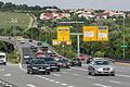 Autoverkehr am Mittleren Ring in Würzburg.&nbsp;&nbsp;