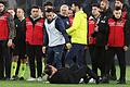 Fenerbahçe Istanbul - Galatasaray Istanbul       -  José Mourinho (M) nach seinem tätlichen Angriff.