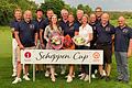 Auf dem Foto (von links): Heinz Rathgeber, Manfred Lang, Andreas Rieger, Sebastian Grabow, Vivien Leutner, Hubert Wanner, Selina Geßner, Günter Grabow, Sanja Bradley, Thomas Prochaska, Hubertus Hiller, Andy Feldmann und Rainer Adamek.