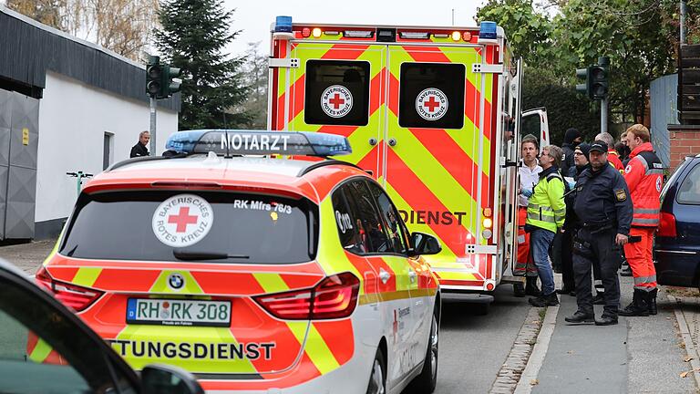 Bedrohungslage in einem Wohnhaus in Schwabach       -  Verletz