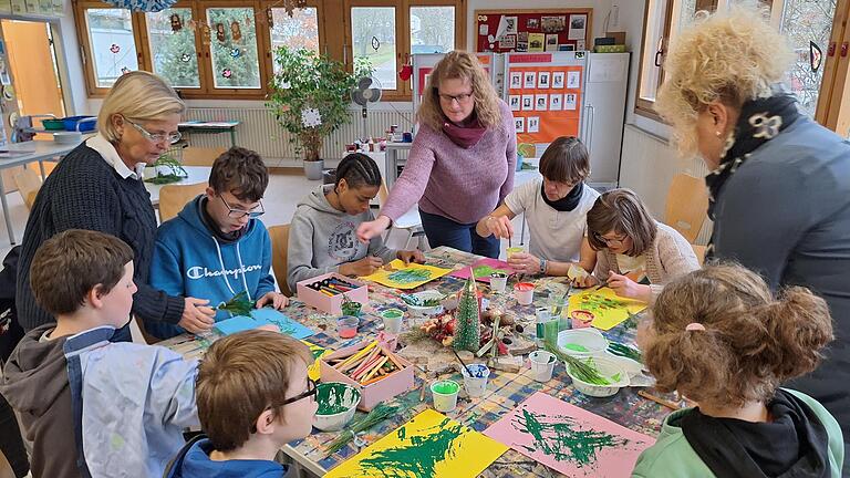 Viel Freude hatten die Schüler und Eltern beim Adventsnachmittag an der Leo-Weismantel-Schule in Karlstadt.