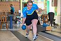 Mit starken 587 Holz steuerte Theresa Schubert einen Mannschaftspunkt für Unter Uns Bad Neustadt beim Auswärtsspiel in Fronberg bei.