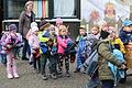 Am letzten Oktoberwochenende zogen die Kleinen des Sankt Michael-Kindergartens in Ettleben in ihr neues Kinderhaus um.