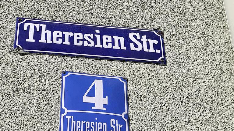 Nach Therese von Bayern ist die Theresienstraße in Bad Kissingen benannt. Die Große Kreisstadt hat im Landkreis zwar nicht viele, aber dennoch die meisten Widmungen mit weiblichen Persönlichkeiten.       -  Nach Therese von Bayern ist die Theresienstraße in Bad Kissingen benannt. Die Große Kreisstadt hat im Landkreis zwar nicht viele, aber dennoch die meisten Widmungen mit weiblichen Persönlichkeiten.